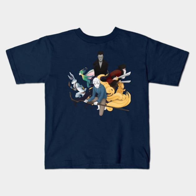 The Guardians Kids T-Shirt by KiellR